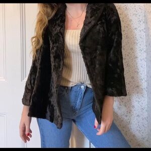Soft and Lightweight Faux Fur Jacket